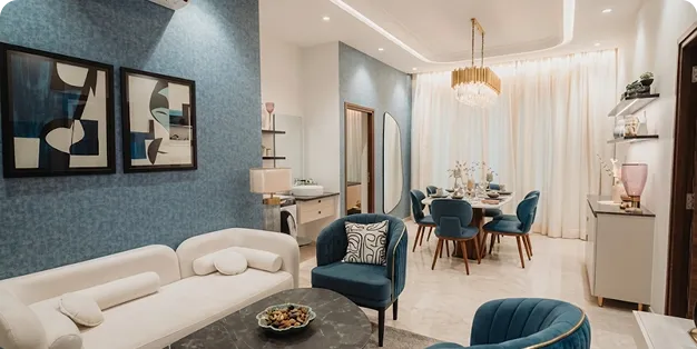 3 BHK interior
